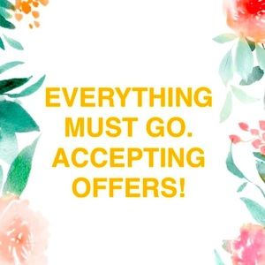 Closet cleanout! Everything MUST go! Bundle up!